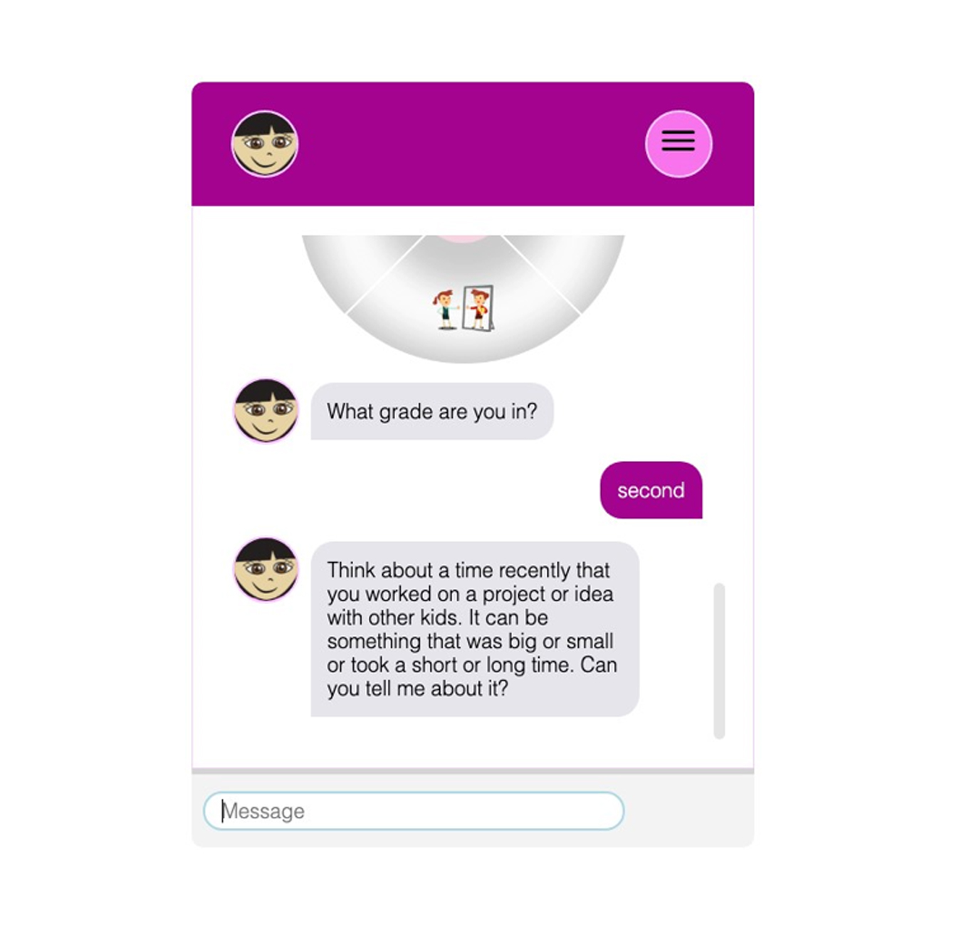 Conversational AI chatbot Ruby designed to simplify and strengthen SEL (Social – Emotional Learning) for students, families and educators.